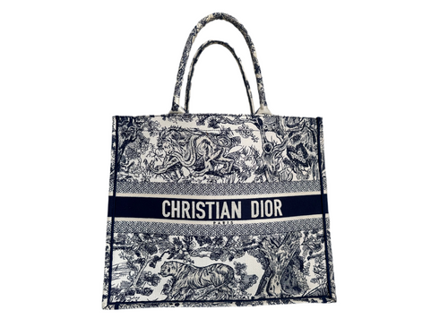 Christian Dior Book Tote Bag Large