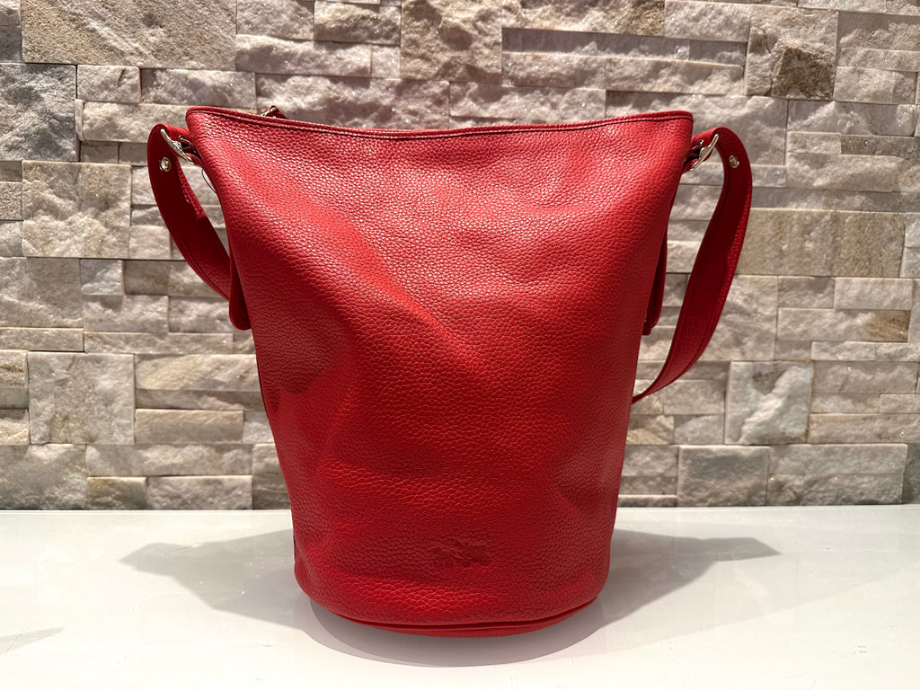 Coach Schultertasche rot