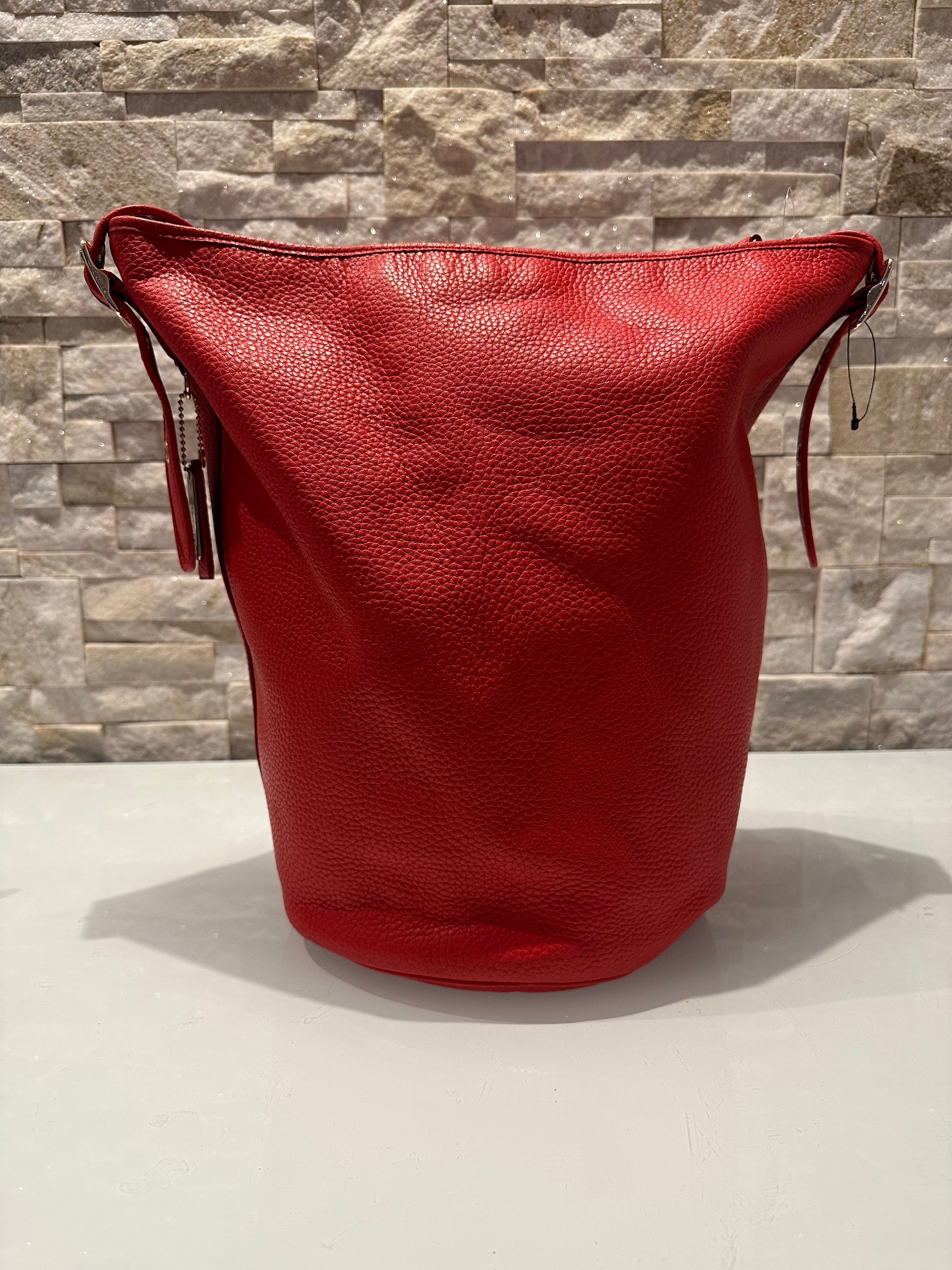 Coach Schultertasche rot