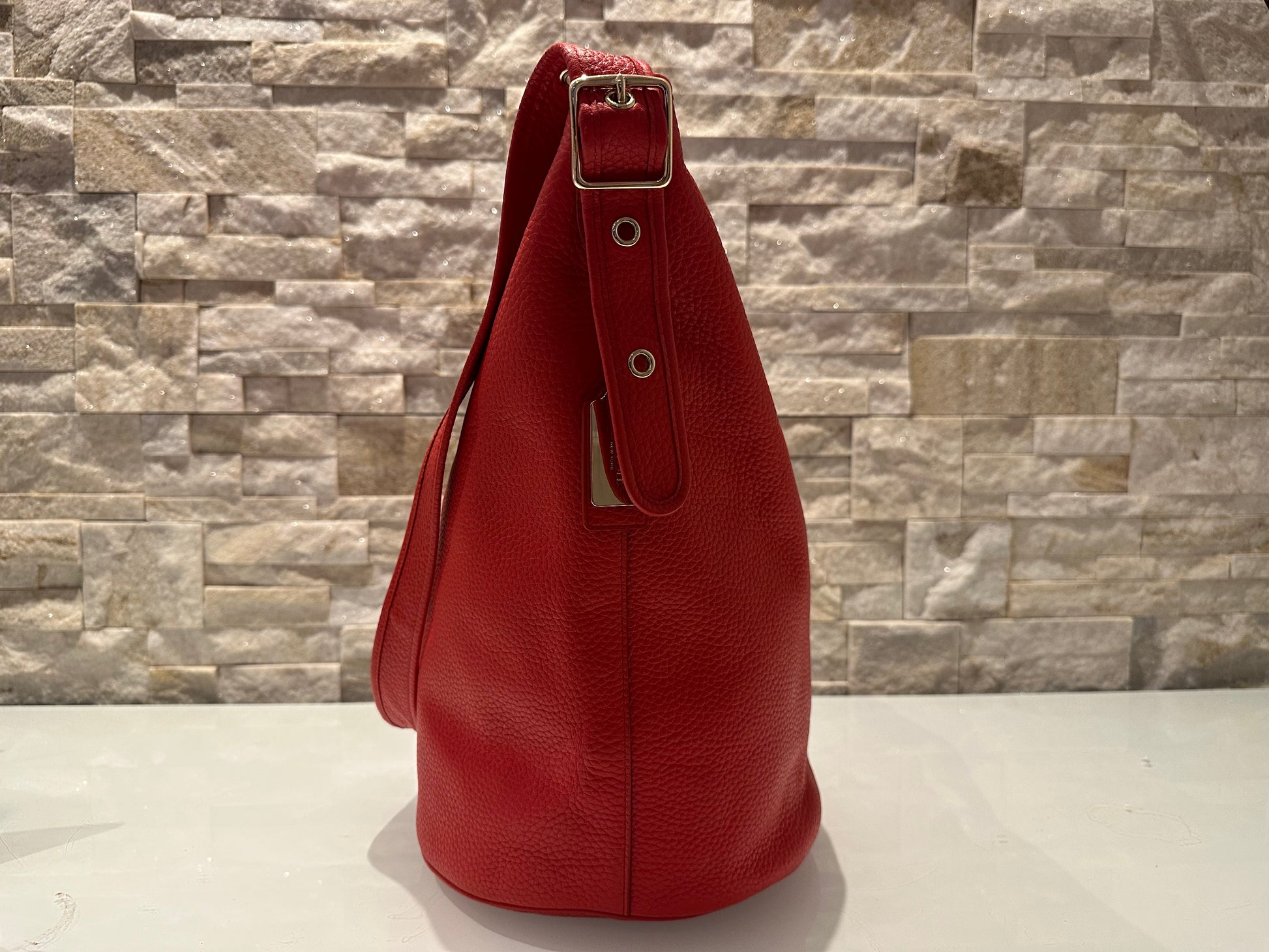 Coach Schultertasche rot