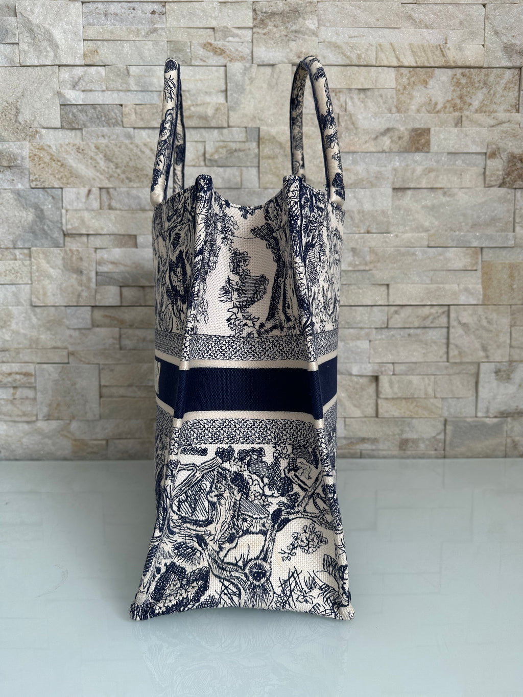 Christian Dior Book Tote Bag Large