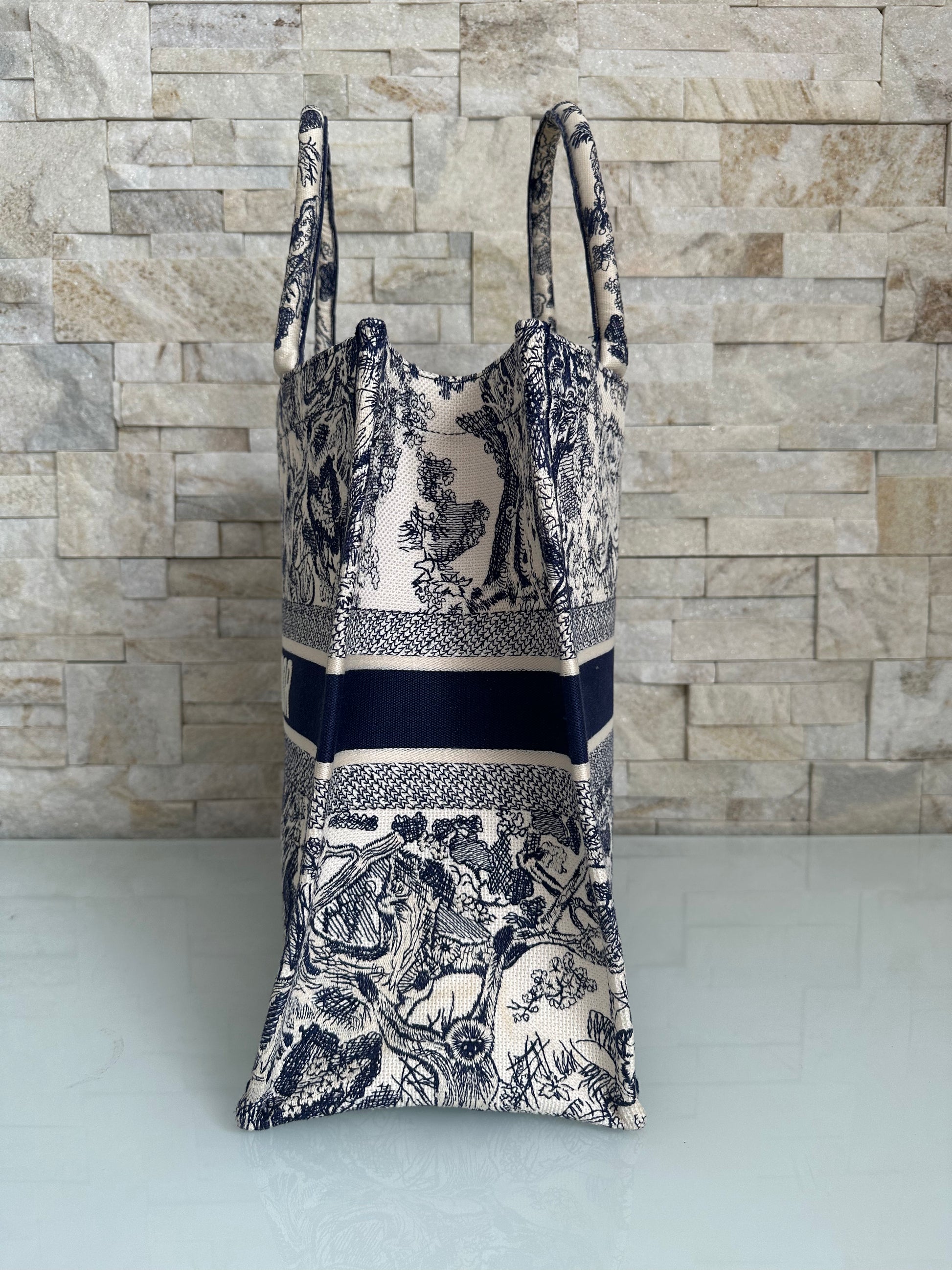 Christian Dior Book Tote Bag Large