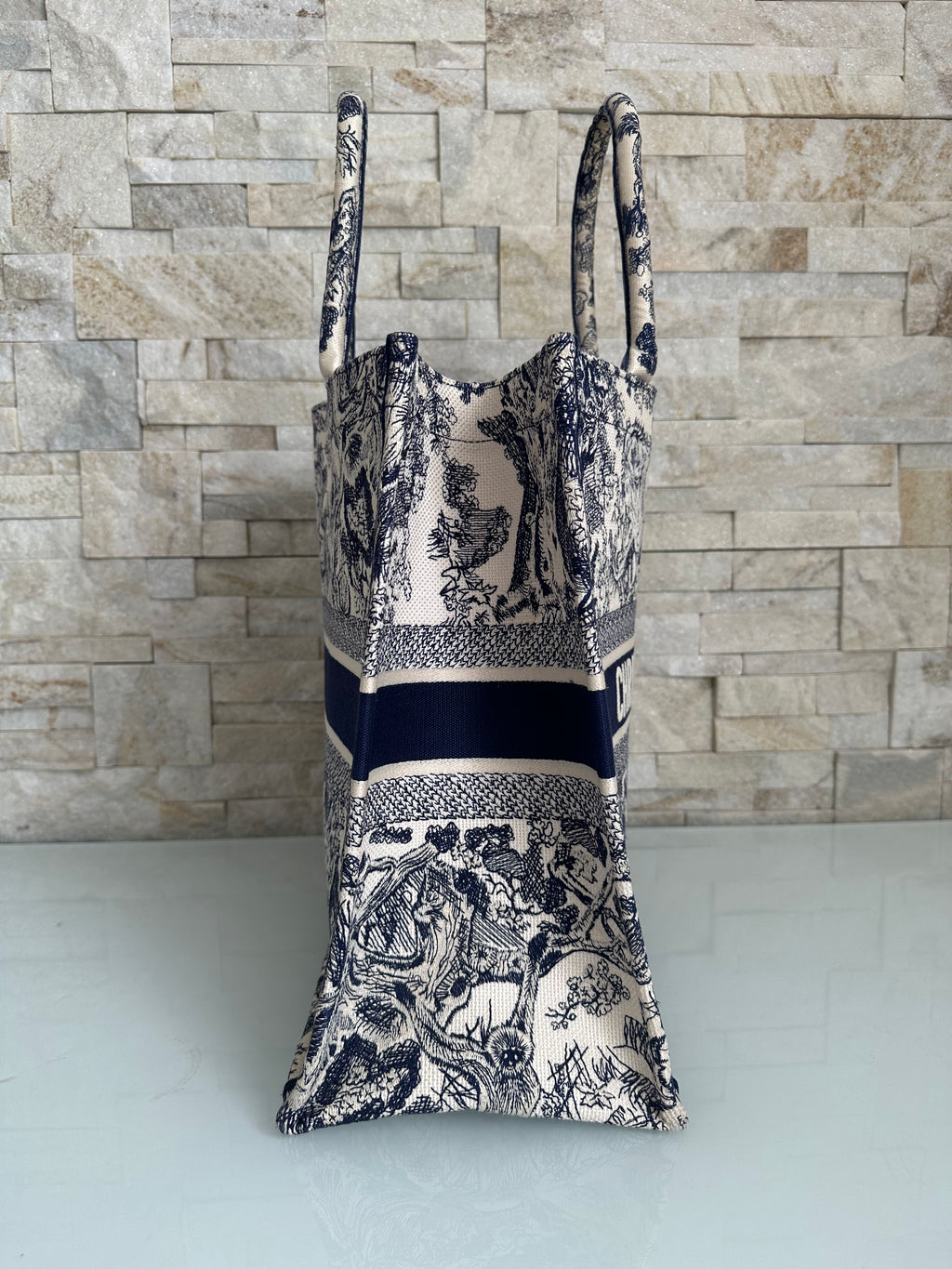 Christian Dior Book Tote Bag Large