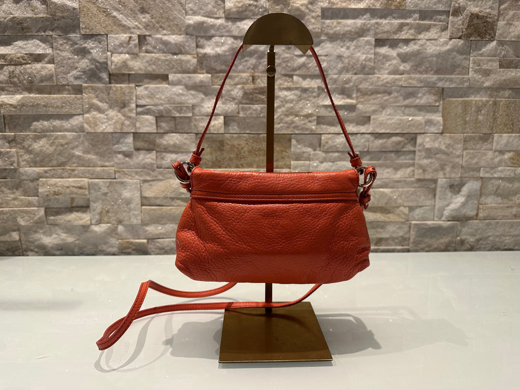 Chloé Orange Leather Lily  Bag