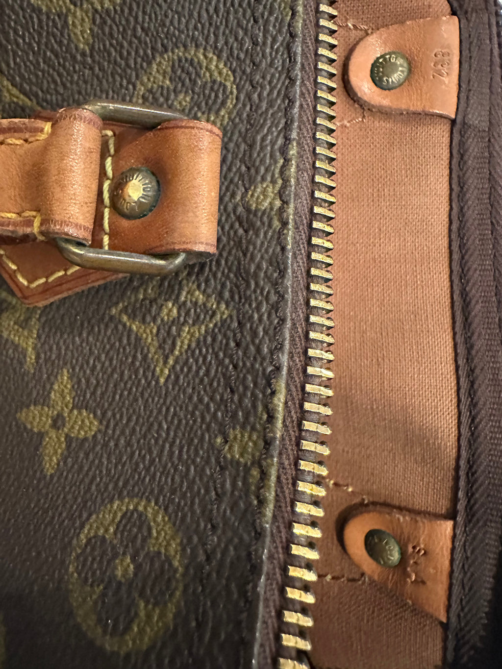 Louis Vuitton Speedy 30 inkly Entrupy Zertifikat