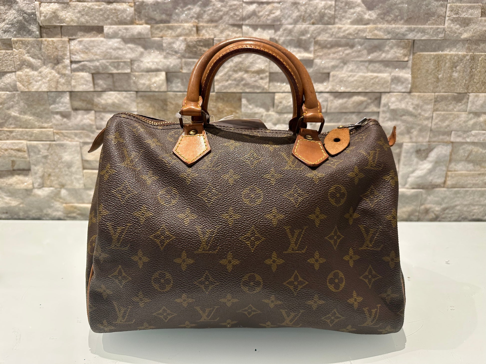 Louis Vuitton Speedy 30 inkly Entrupy Zertifikat