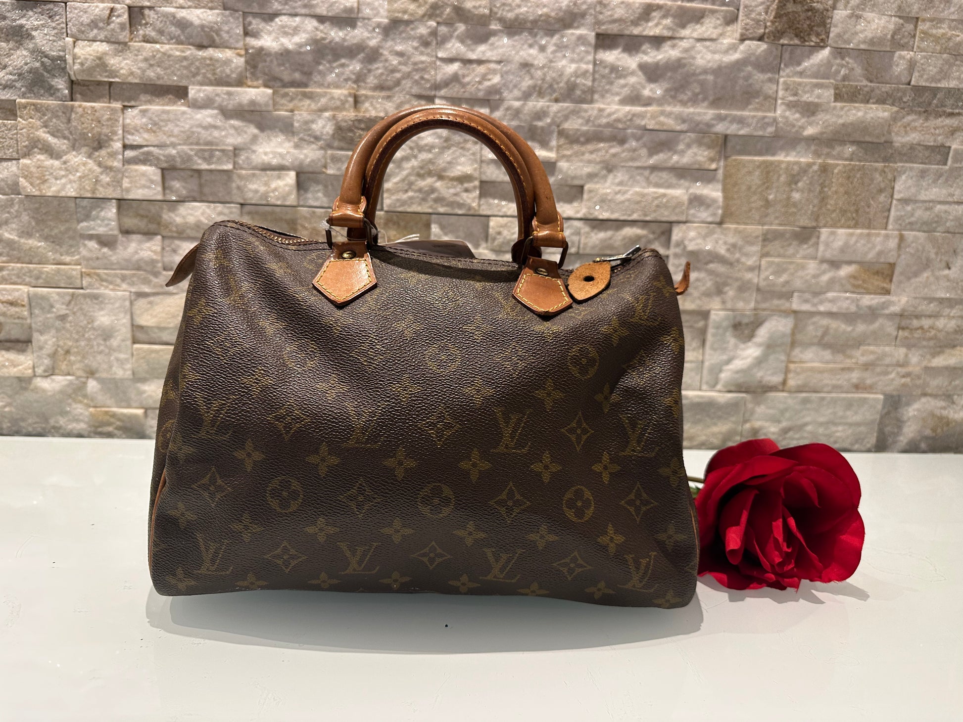 Louis Vuitton Speedy 30 inkly Entrupy Zertifikat