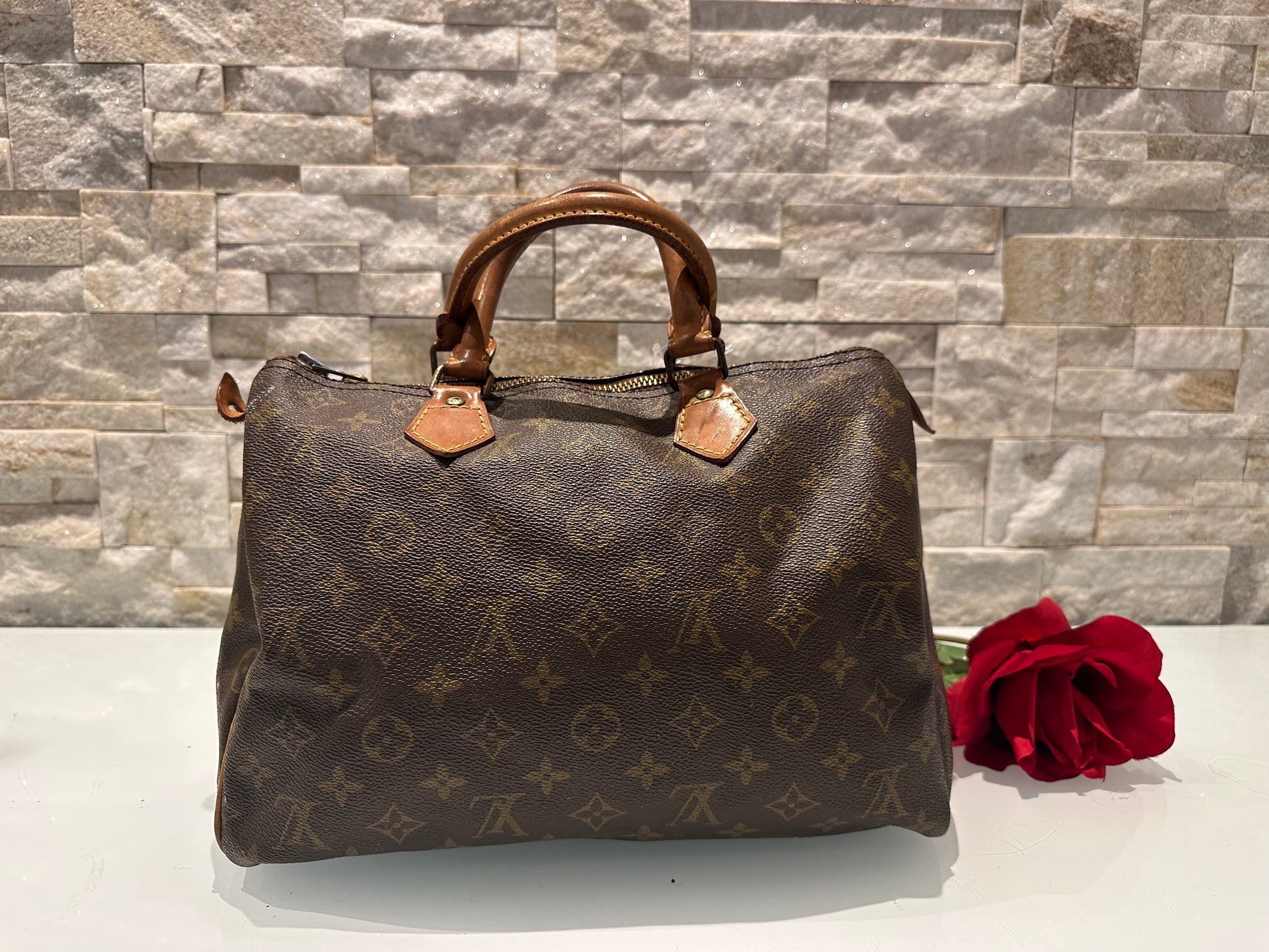 Louis Vuitton Speedy 30 inkly Entrupy Zertifikat