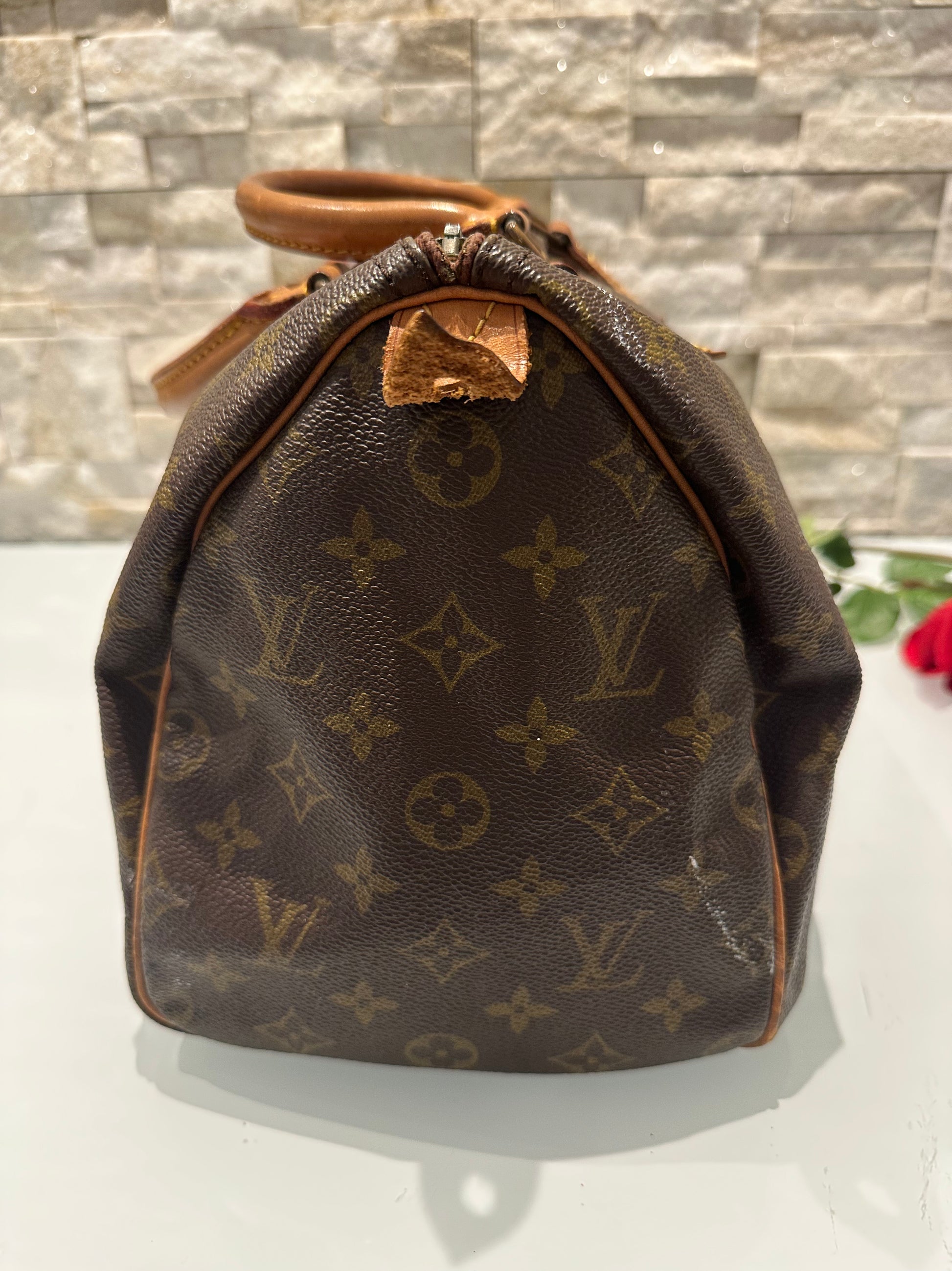 Louis Vuitton Speedy 30 inkly Entrupy Zertifikat