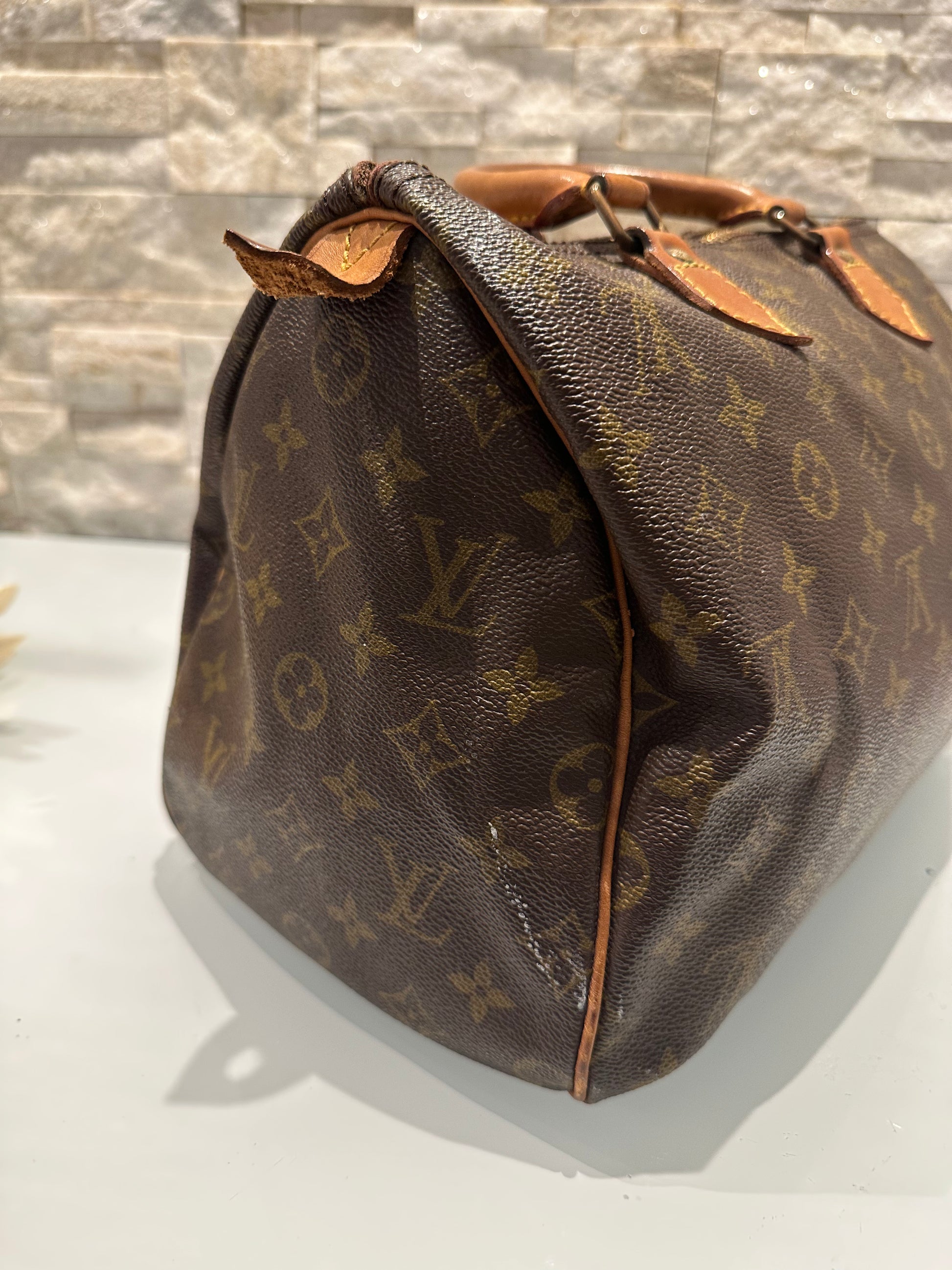 Louis Vuitton Speedy 30 inkly Entrupy Zertifikat