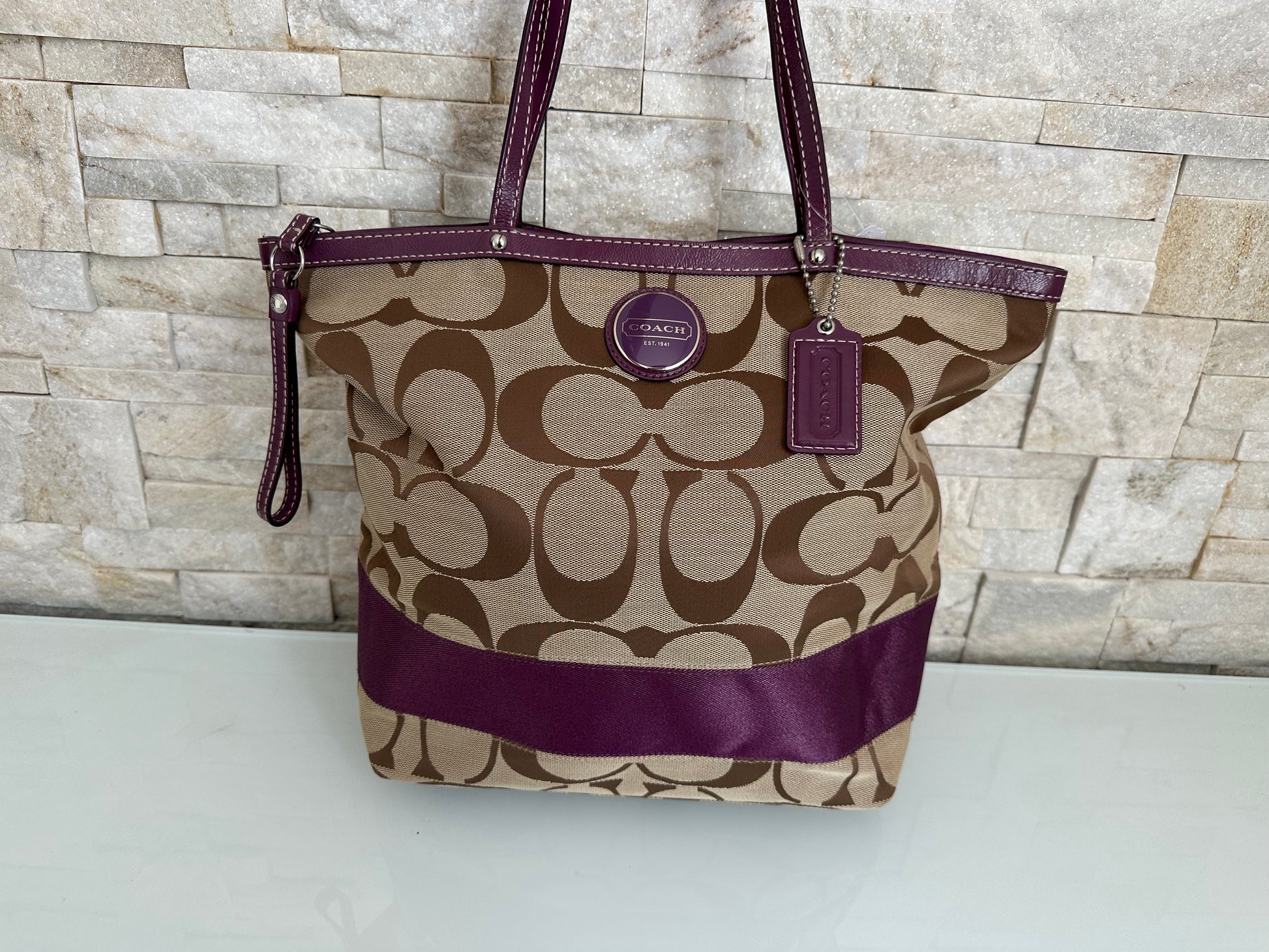 Coach Schultertasche