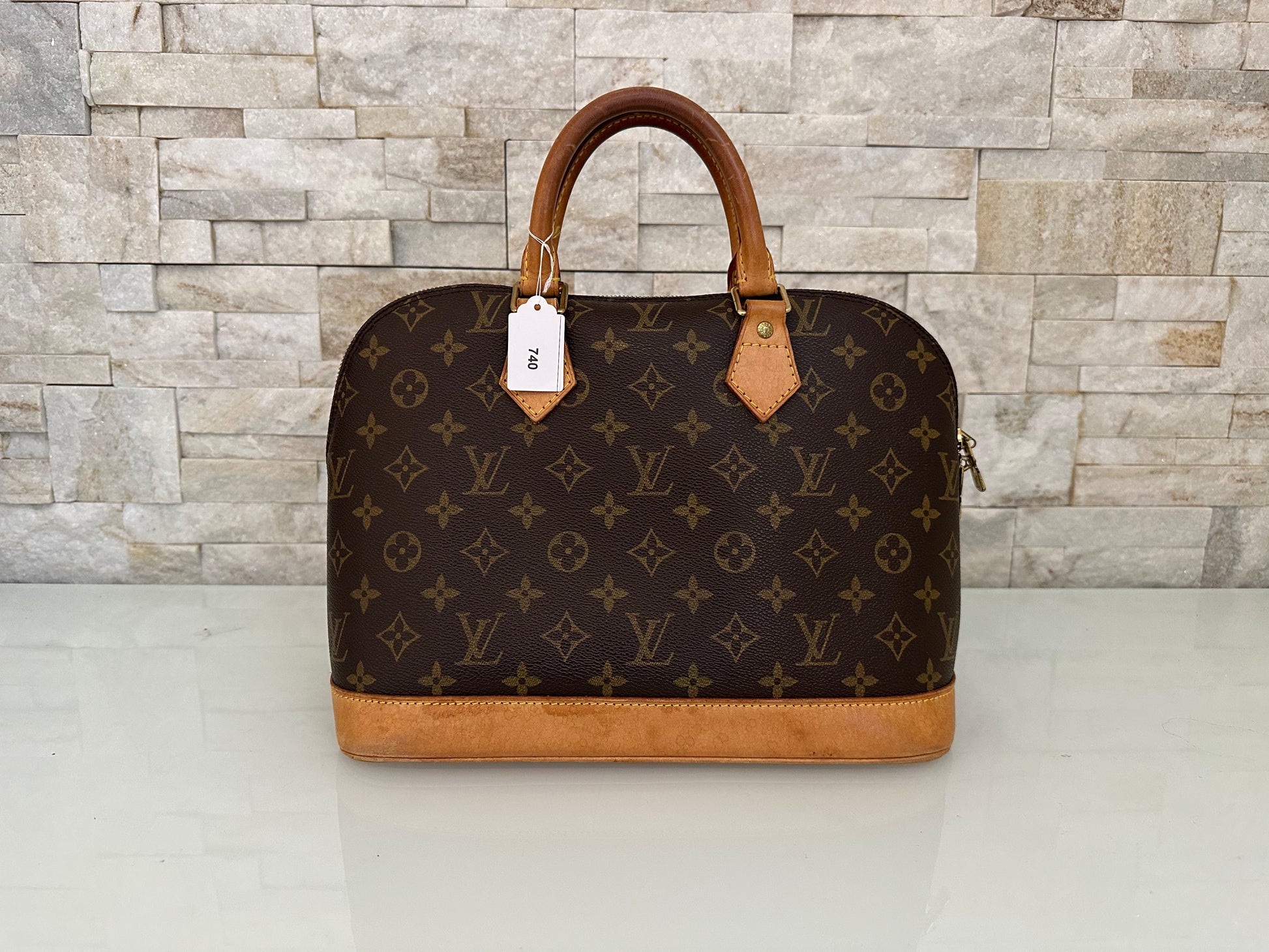 Louis Vuitton Alma Canvs Handtasche
