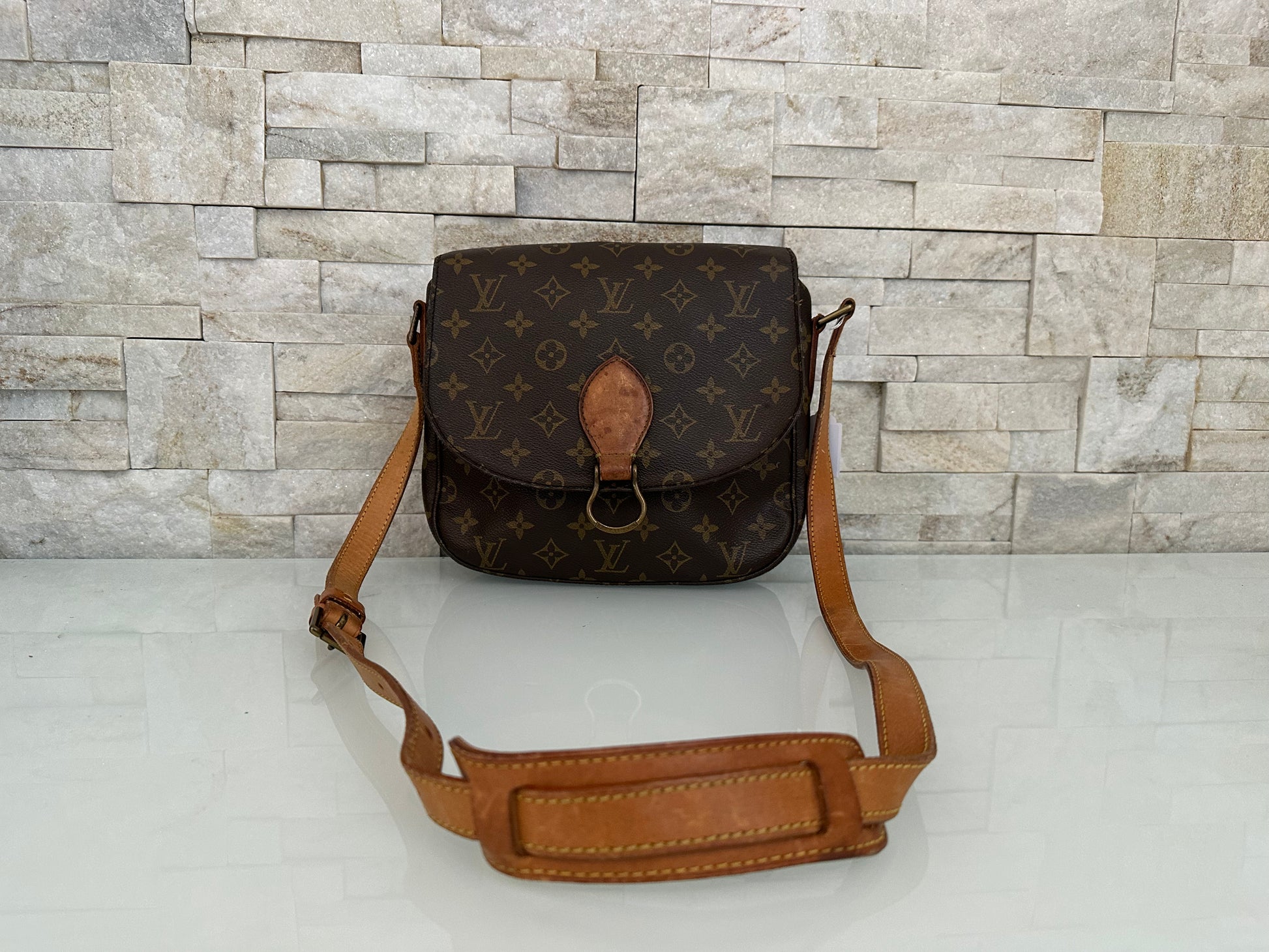 Vuitton Saint Cloud Canvas Tasche