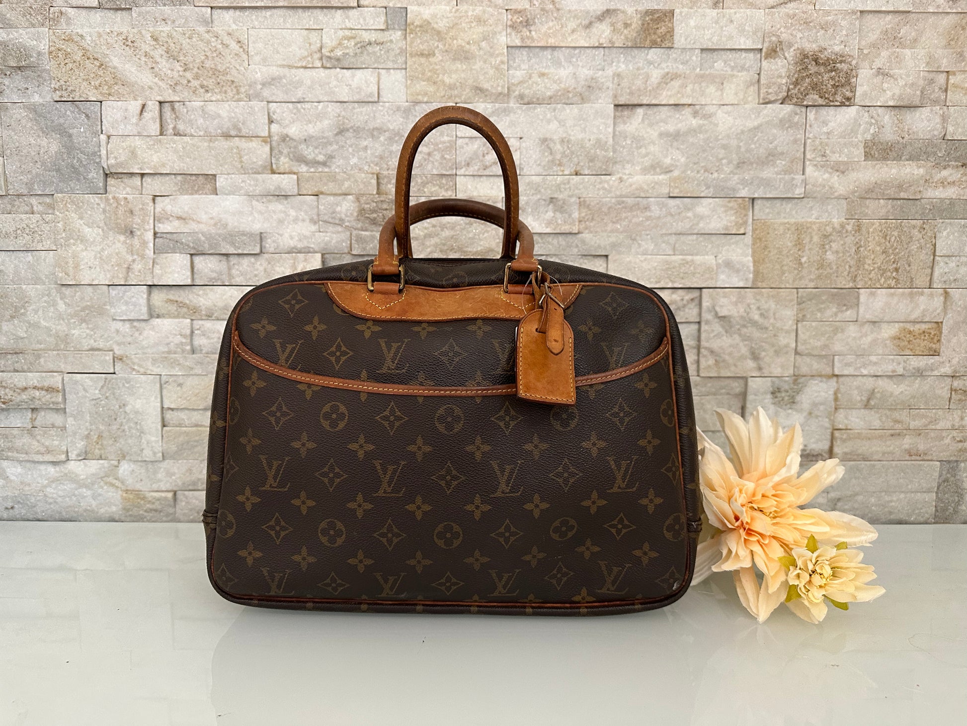 Louis Vuitton Deauville Canvas Tasche