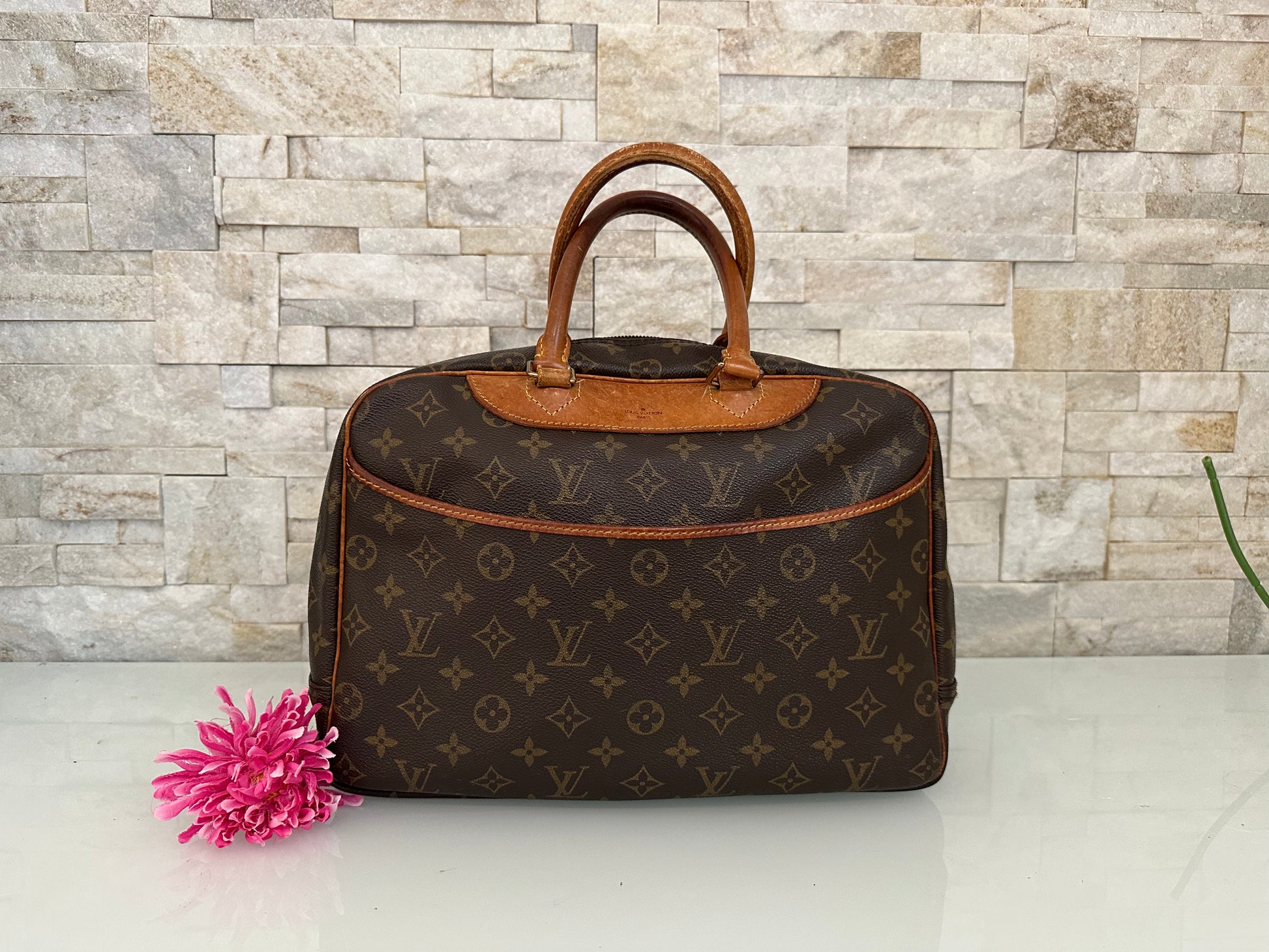 Louis Vuitton Deauville Canvas Tasche