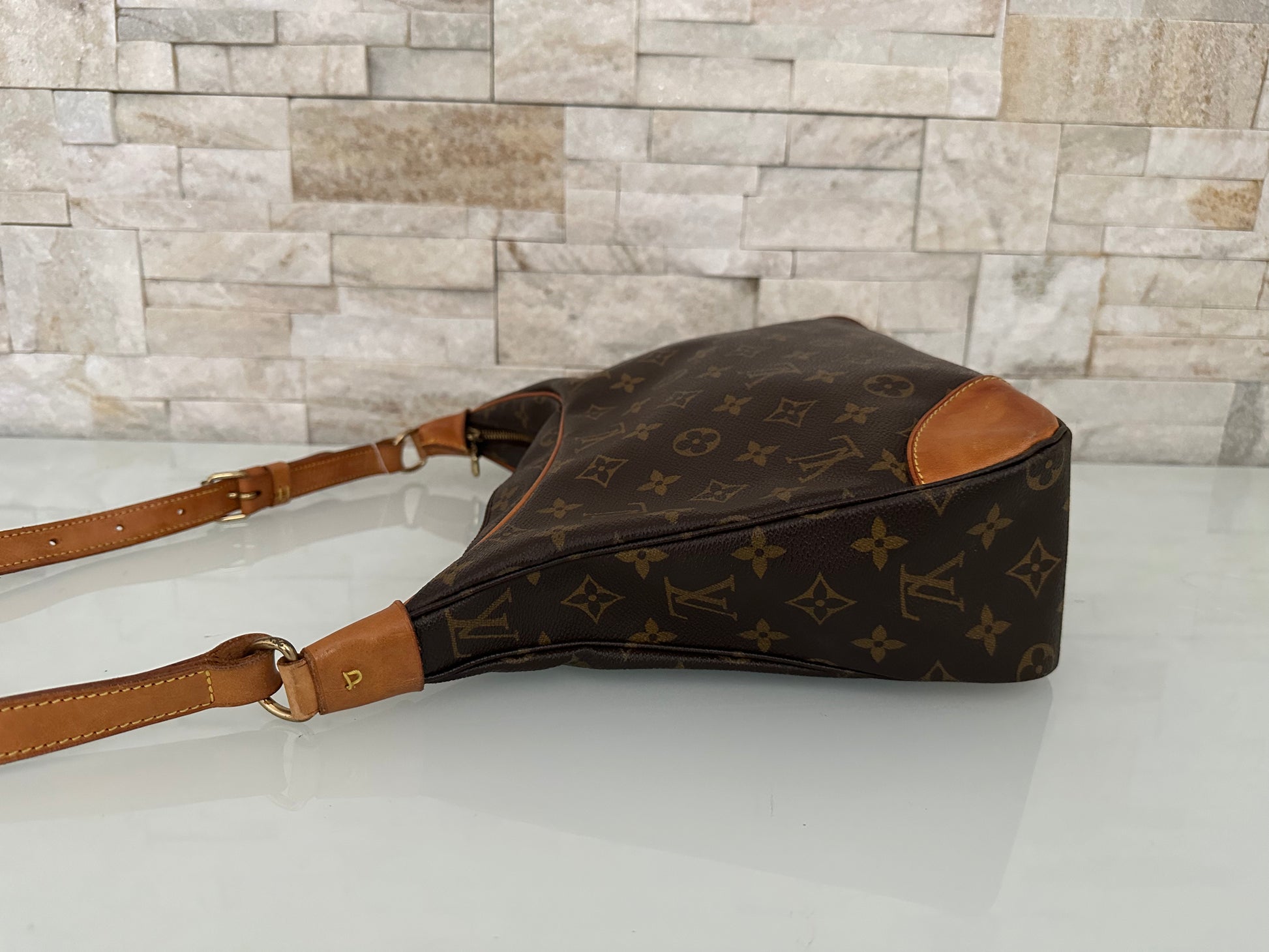 Louis Vuitton Boulogne Canvs Schultertasche