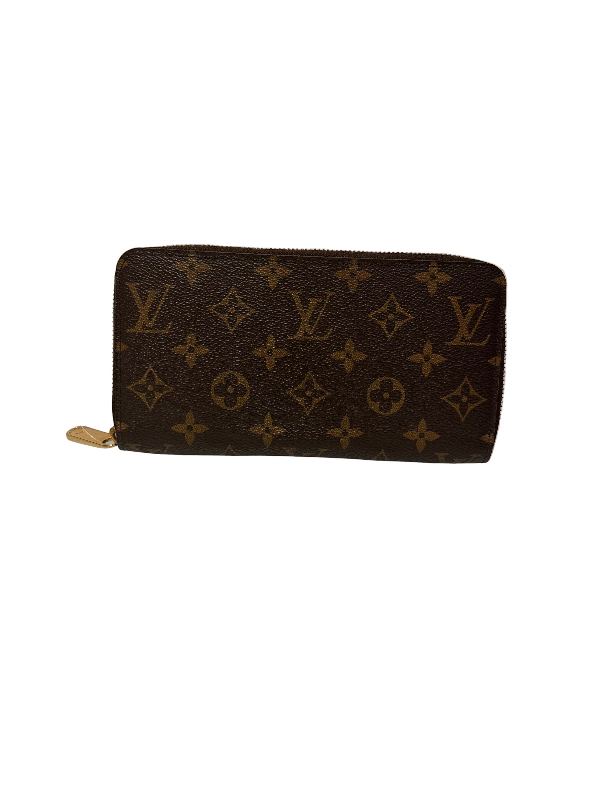 Louis Vuitton Long Wallet Zippy Canvas