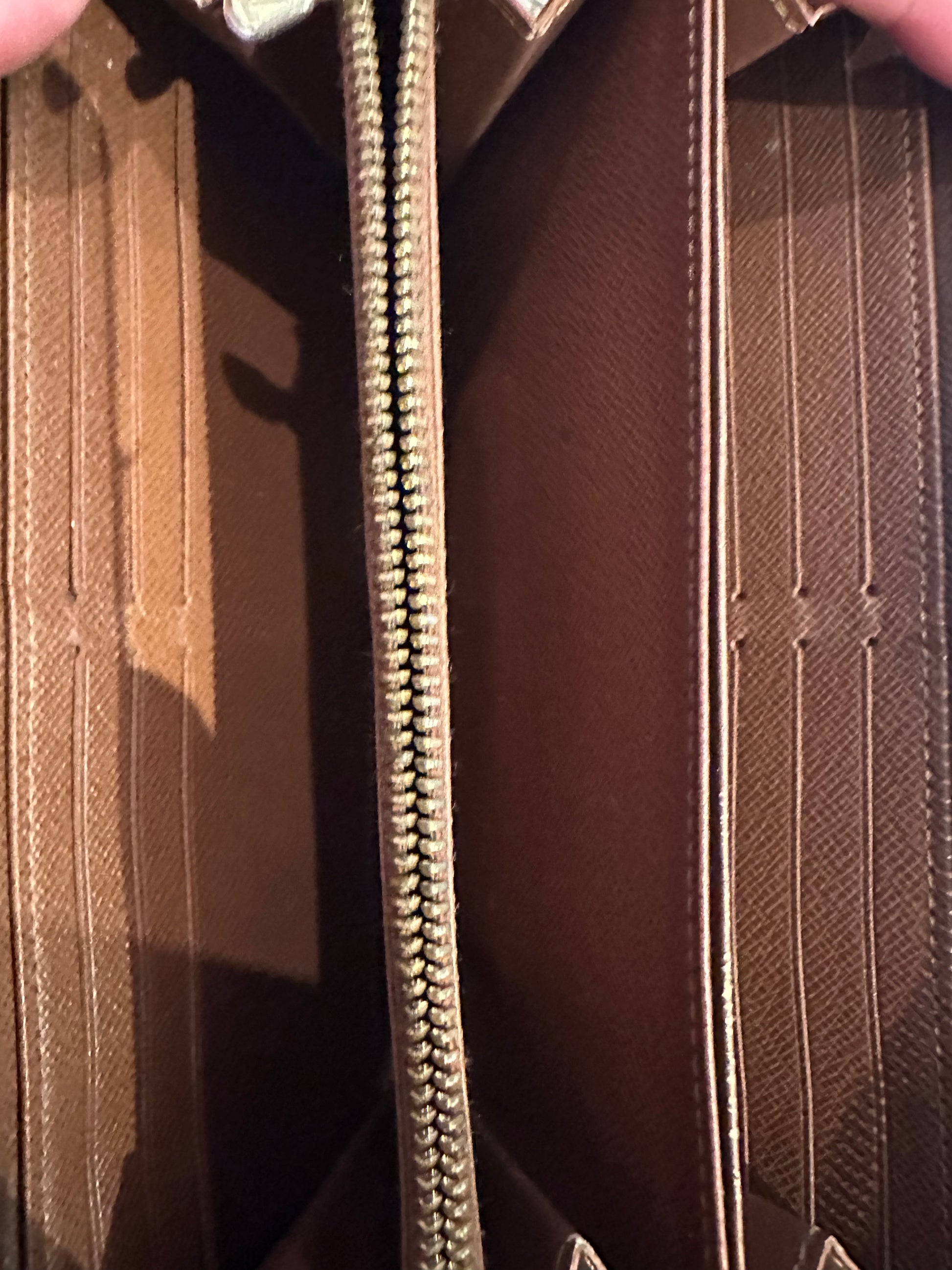 Louis Vuitton Long Wallet Zippy Canvas